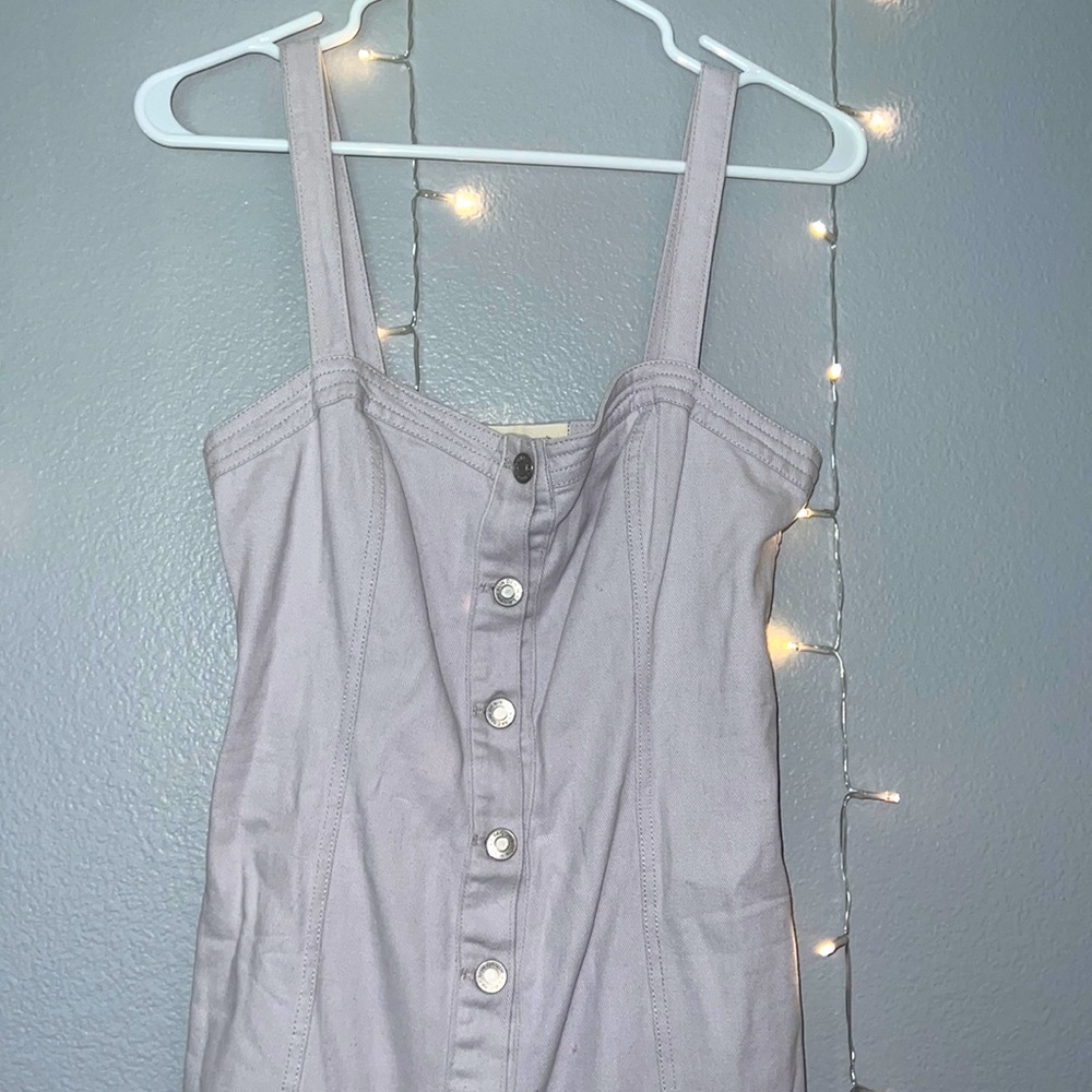 Button up dress